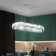 1-Light Crystal LED Chandelier