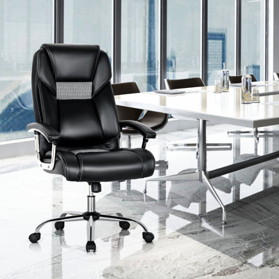 Brayden Studio Altarriba Executive Chair with Headrest