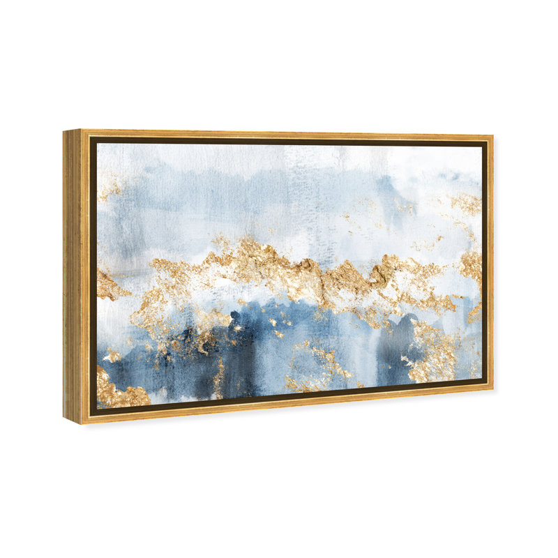 «Huit jours par semaine», reproduction d'impression, Cadre doré, H 36 po x l 54 po
