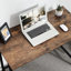 Amina Metal Base Writing Desk-2079353491