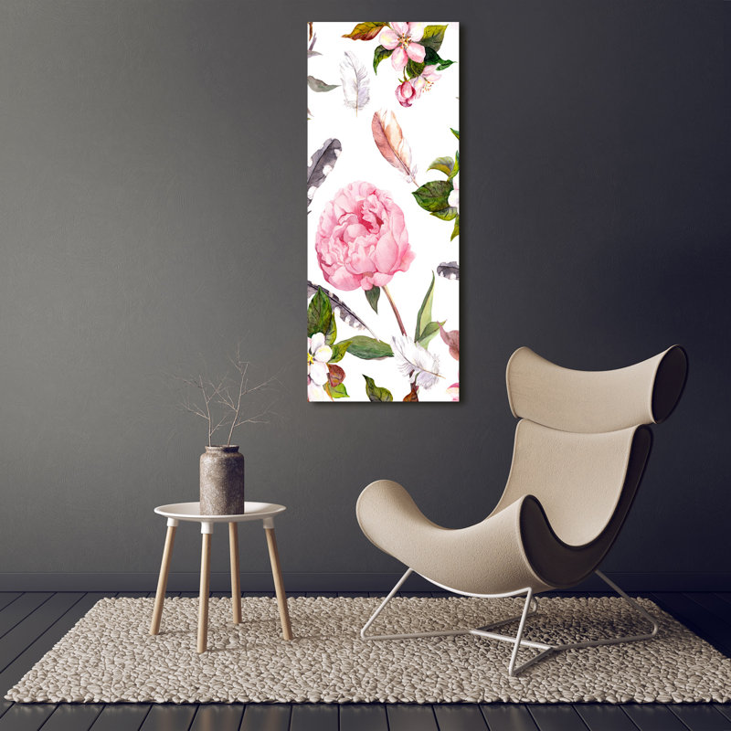Floral - Wrapped Canvas Print