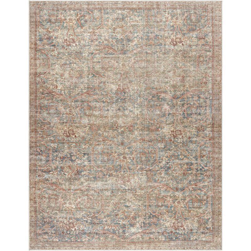 Becki Owens x Livabliss Marlene Machine Woven Area Rug, Rectangle 6'6" x 9'