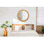 Huldar Glass Flat Wall Mirror
