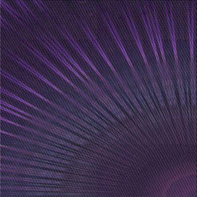 Tapis noir/zone mauve à motifs