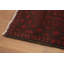 Tapis afghan tribal rouge oriental 5 x 6