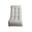 Grey Reclining Chair, Multifunctional For Leisure Time - Metal Frame Ergonomic Seat Provides Support