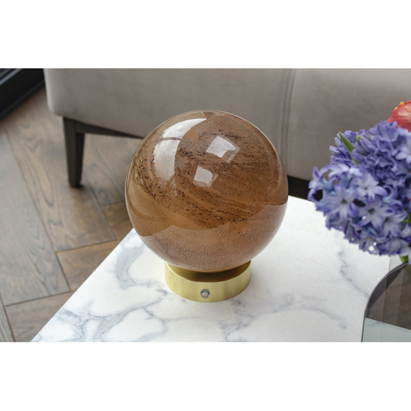 Chonita Glass USB Globe Lamp