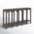 Alessandro 64'' Solid Wood Console Table