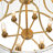 Kadden 6 - Light Handcrafted Textured Waterglass Drum Chandelier-762668464-741280579