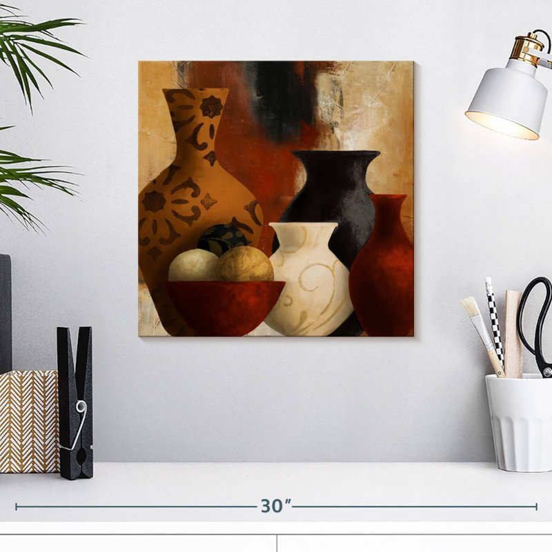 Senne Moroccan Vessels, 16" H x 16" W