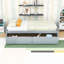 Lit plateforme simple avec tiroirs et rangement-90697759