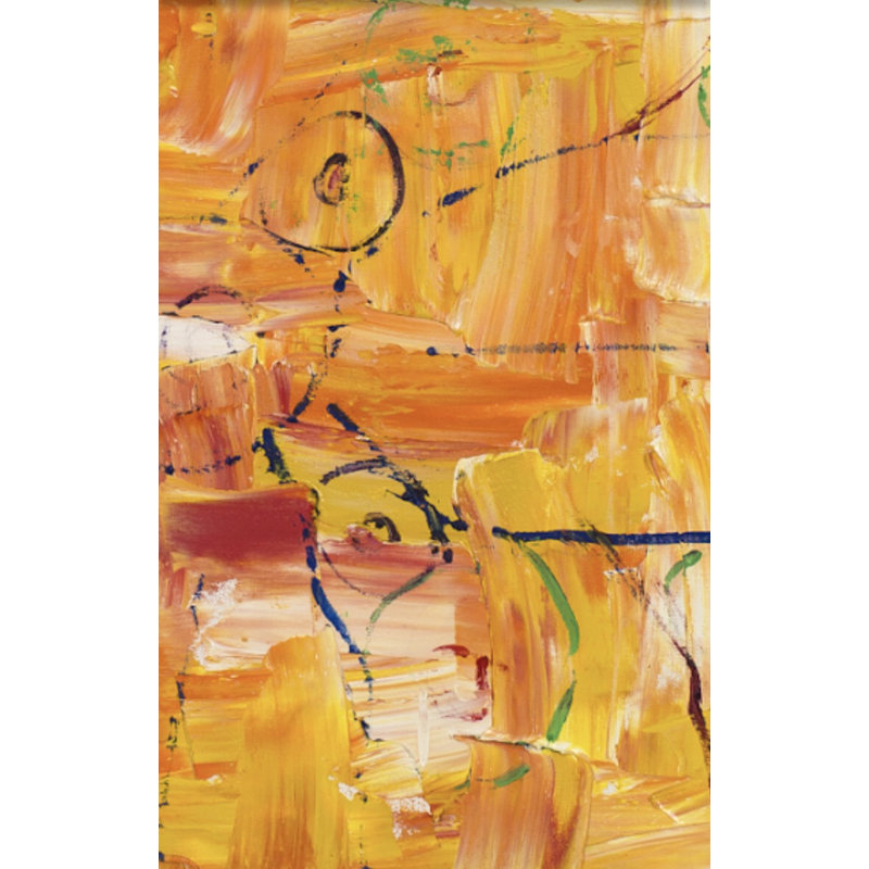 Orange Dragonfly Painting by Irina Gorbman
