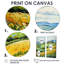 Vangogh Rolling Hills III - Paysages Vangogh, impressions sur toile 2 panneaux-1690817135-1690817122-1690817120