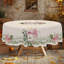Housse de table à fleurs florales printemps été Ellis