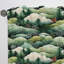 Green Forest Pattern I - Floral Curtain - Velvet Room Darkening - 1 panel-107575097