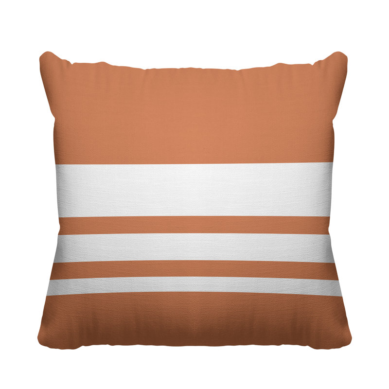 Coussin décoratif intérieur / extérieur Arundel, L 17 po x H 17 po, Chair