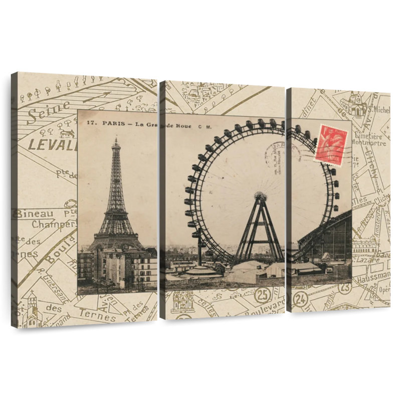 Sirci, destination Paris II, H 48 po x l 74 po