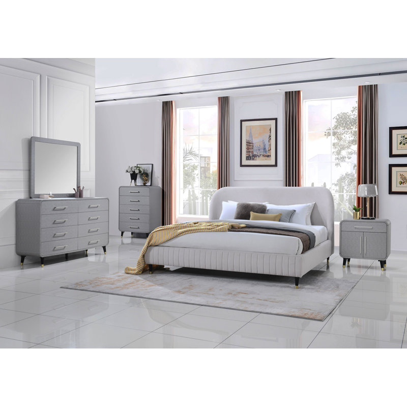 King Upholstered Bed