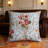 Blue Floral Throw Pillow Case 26x26 Inch - Colorful Flowers Decoration Pillow Cover Vintage Wildflowers Pillows Cover Outdoor Farmhouse Plant Cushion Case for Home Couch Bed Sofa-118377856