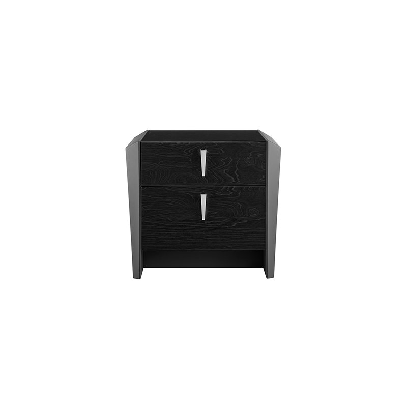 Roniqua 64cm W Solid + Manufactured Wood Bedside Table
