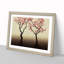 XH1022-638X Angelical Apple Trees 1 Piece Single Picture Frame Wall Art-797430202-797430201