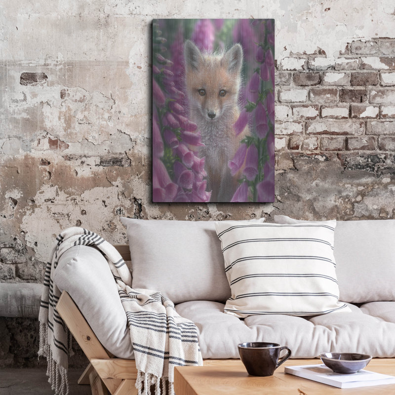 " Fox Gloves " by Collin Bogle, 36" H x 24" W