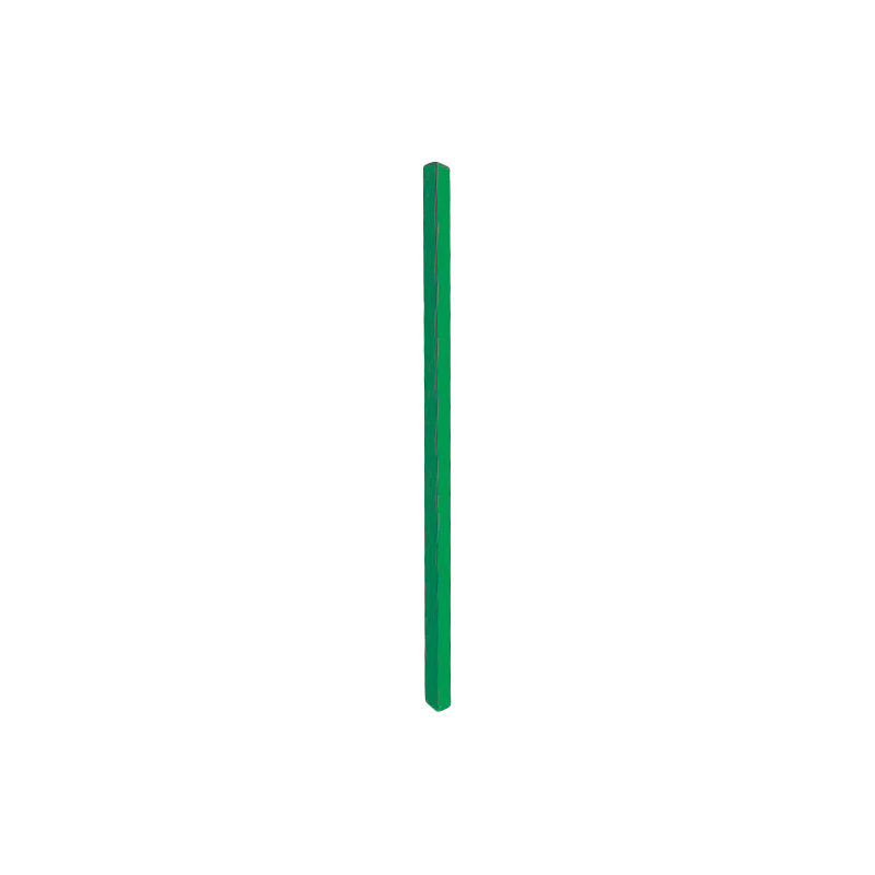 Poteau pour tableau communautaire simple face, Vert forêt