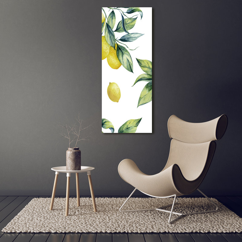 Lemons - Wrapped Canvas Print