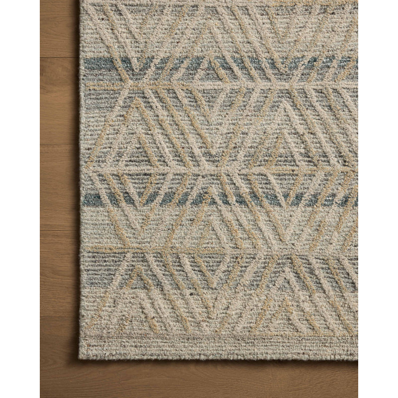 Tapis brouillard / naturel Laronde, Rectangle 7 pi 9 po x 9 pi 9 po