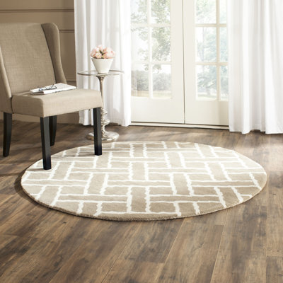 Teresita Hand Tufted Wool Geometric Rug