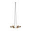 Keller Chandelier-Aged Brass