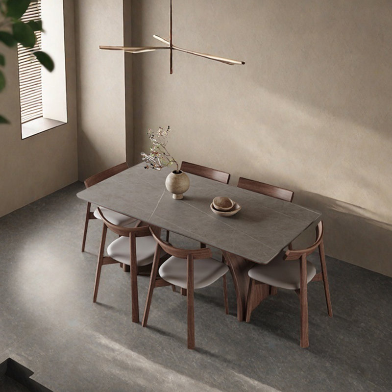 Ensemble de table de salle à manger Cicada, H 29,53 po x L 62,99 po x l 31,5 po