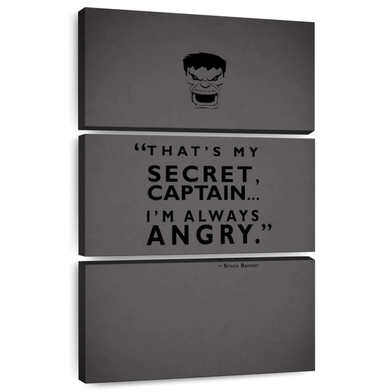 Tergel Hulk Always Angry, H 38 po x l 24 po