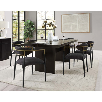 Jaramillo Rustic 7PCS Dining Room Set