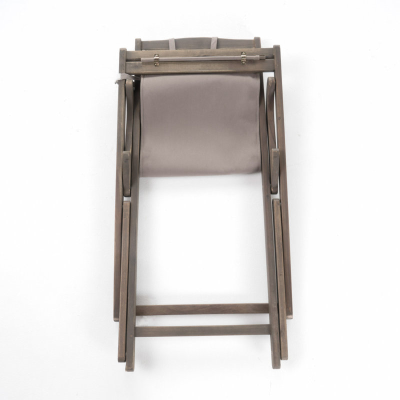 NIKKI BEACH SLING CHAIR - GREY(Set Of 2)