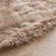 Blakes Solid Color Handmade Faux Sheepskin Area Rug in Beige