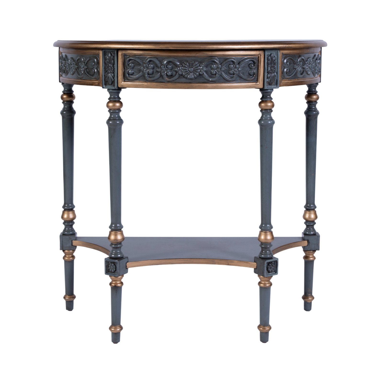Artjom 30'' Console Table, Pastel Blue