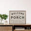 Welcome To The Porch - blanc-291821768