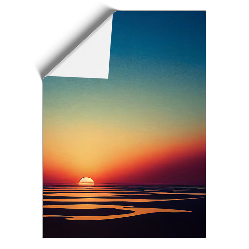 XV1022-3941X Shimmering Sunset - Print, No Matte, 42cm H x 29.7cm W, Paper