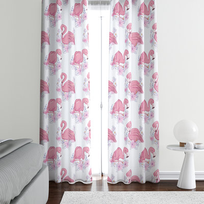 Semi Sheer Curtain Pair