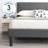 Mueller Upholstered Metal Platform Bed-1405947137-1405947139