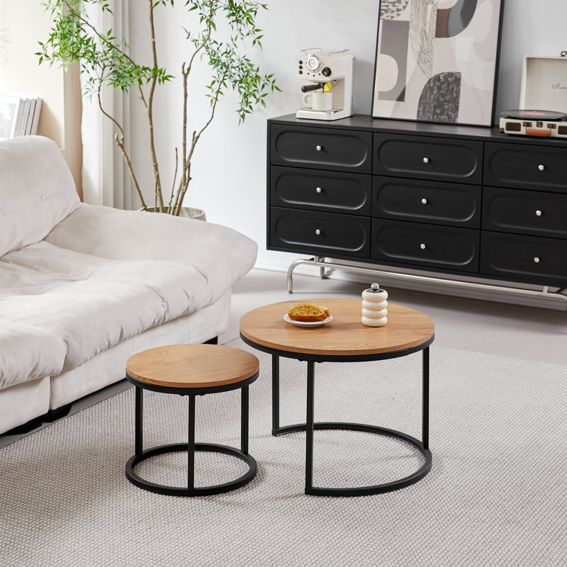 Smicksburg Frame Coffee Table, Yellow