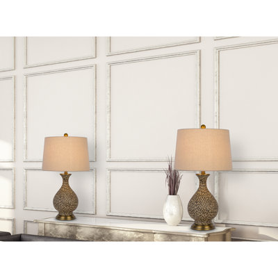 Lampe de table en verre Dunnell