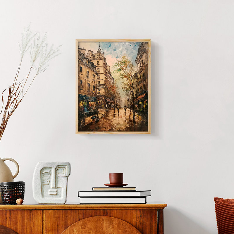 Série LANDSCAPES CDX - reproduction encadrée de qualité supérieure - prête à être accrochée - aucun clou requis