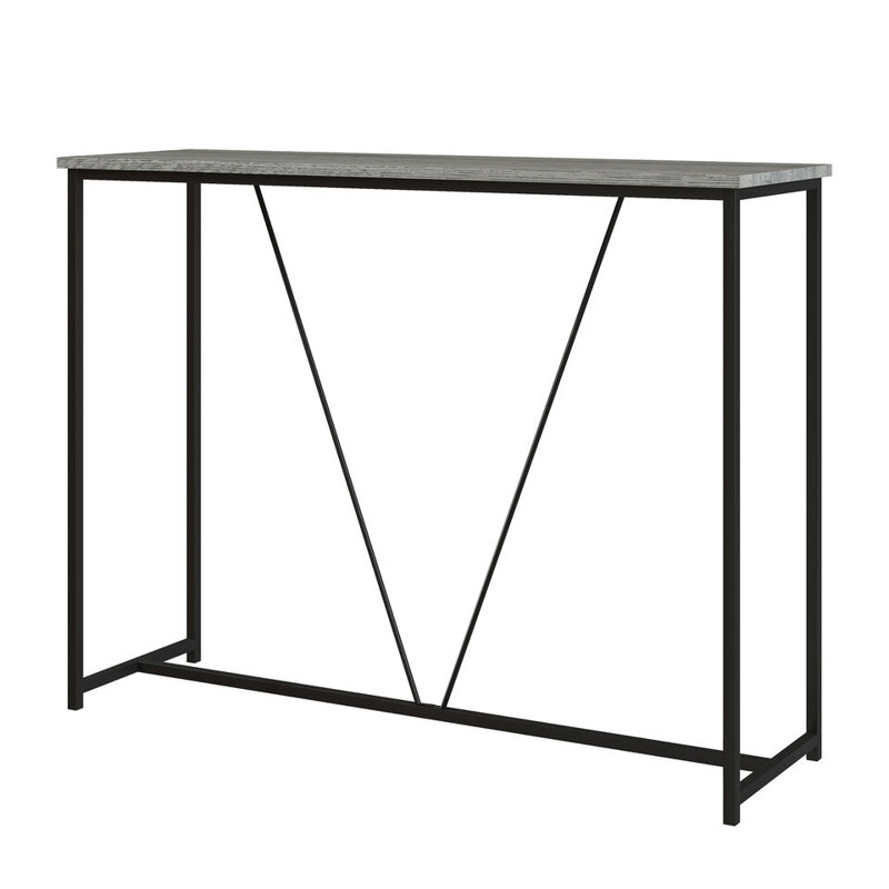 Alexanda 75cm Console Table, Ash Grey