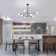 Cobina 8 - Light Dimmable Sputnik Modern Linear Chandelier