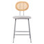 Tabouret de bar rembourré Ceferina-2067399402