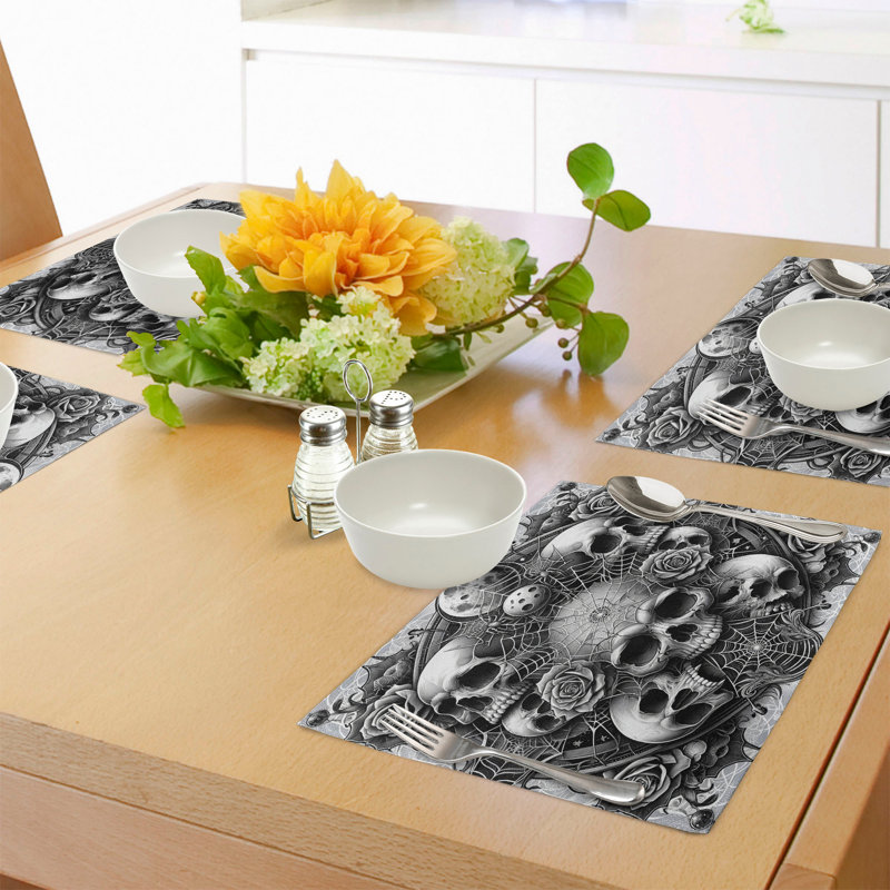 Ensemble de 4 napperons Ambesonne
