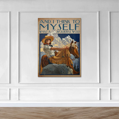 «Value N'applique pas», impression sur toile tendue