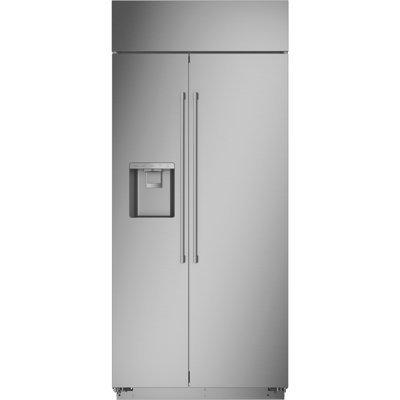 Monogram 36" Built-In Side-By-Side Refrigerator With Dispenser